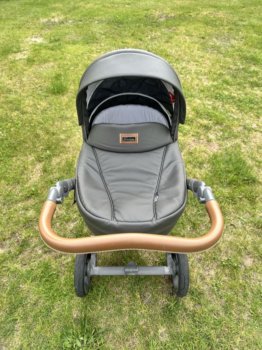 Wózek Roan Bass Soft eko skóra 2 w 1
