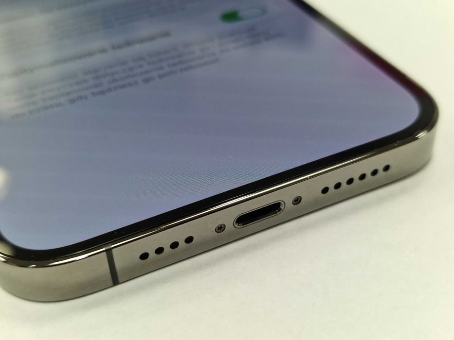 Iphone 13 PRO MAX 128GB/ Graphite/ Bat 78%/ Grade A- + ładowarka