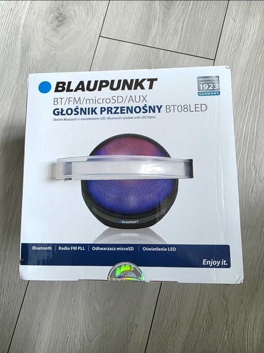 Nowy Głośnik Bluetooth BLAUPUNKT BT08LED