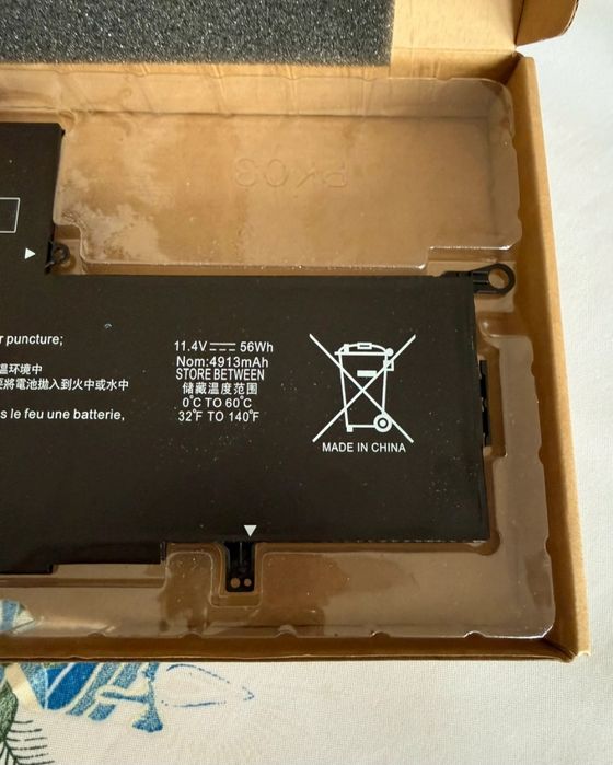 bateria pk03xl do laptopa hp 11.4v 56wh nowa