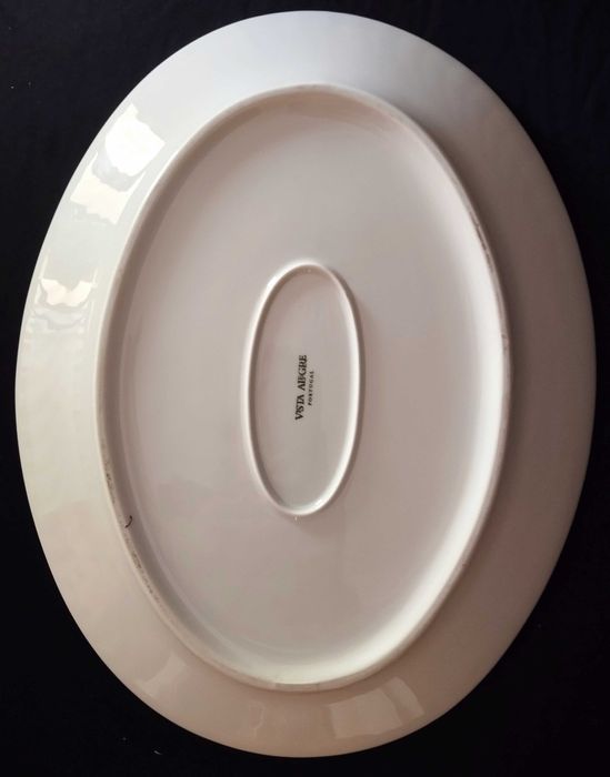 Lot 2X travessa oval pequena, coleção Sagres, Vista Alegre, porcelana
