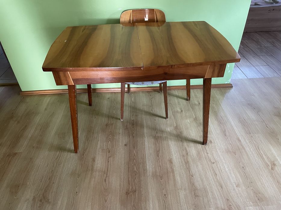 Stół drewniany vintage lata 60’te