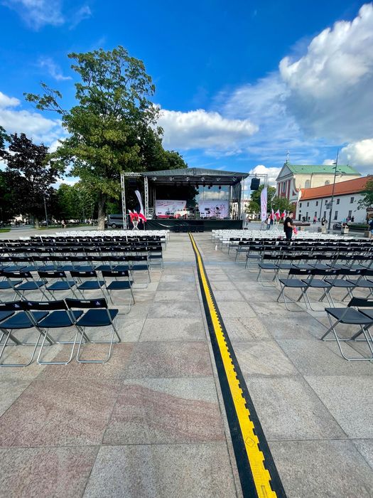 Wynajem najazdów kablowych, przejazdy, Osłony 2-kanałowe na kable