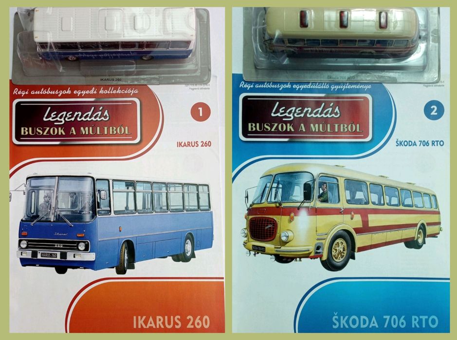 1/72 Автобуси: Ikarus Skoda IFA ЗИС Tatra Mercedes Volvo Opel: 450
