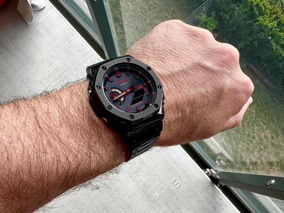 Casio G-SHOCK GA-B2100BNR-1AER G-Shock Red Spirit Series