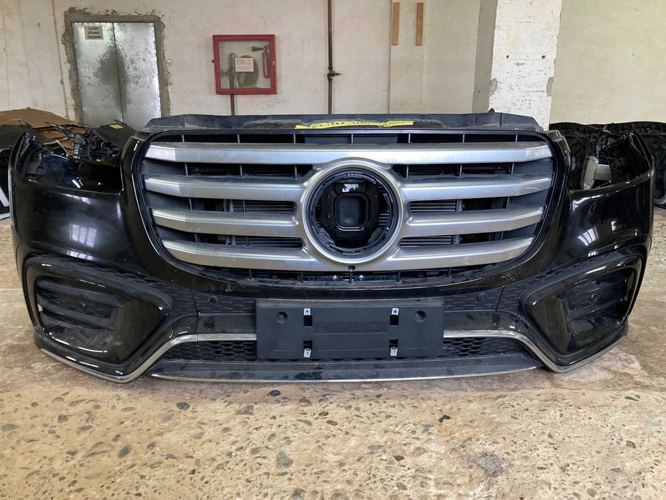Бампер комплект установочная панель Морда в сборе GLS W167 24+год. AMG