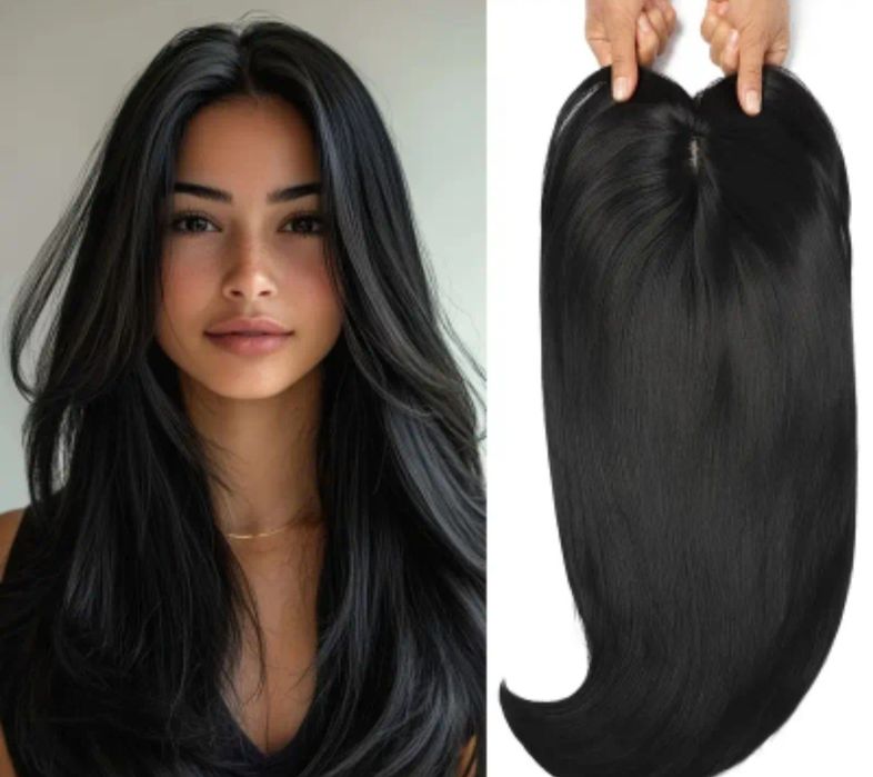 Новый парик на голову цвет черный