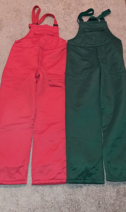 Spodnie ogrodniczki ocieplane rozm.M