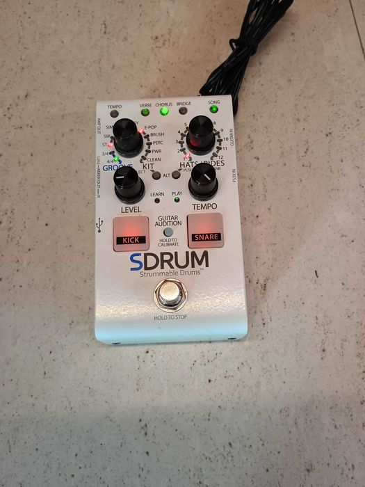 Digitech SDRUM – Strummable Drums – stan jak nowy, komplet!