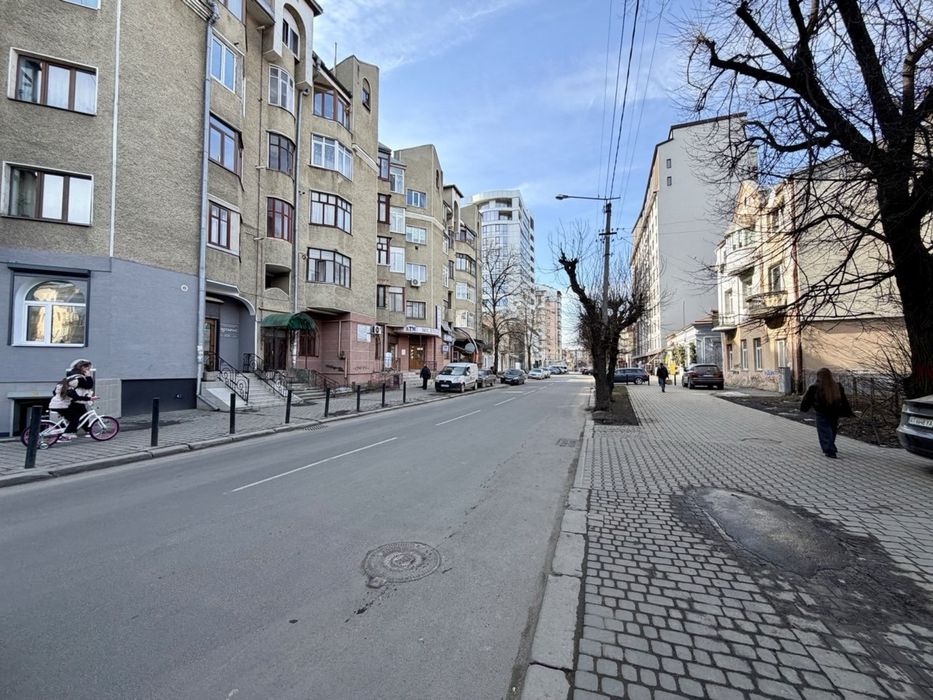Видова трикімнатна квартира з терасою в самому центрі міста!