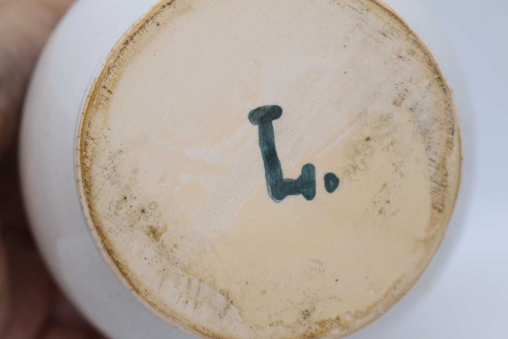 Manga de Farmácia Brasão das Quinas Cerâmica Viúva Lamego Marcada