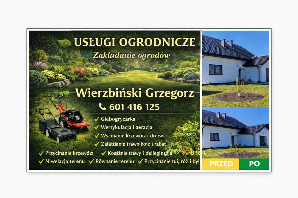 Usługi ogrodnicze