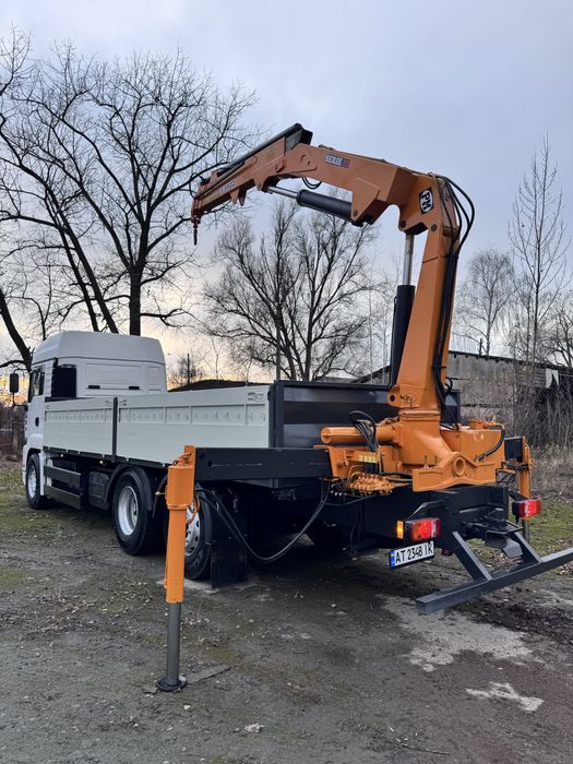 Man TGA кран-маніпулятор