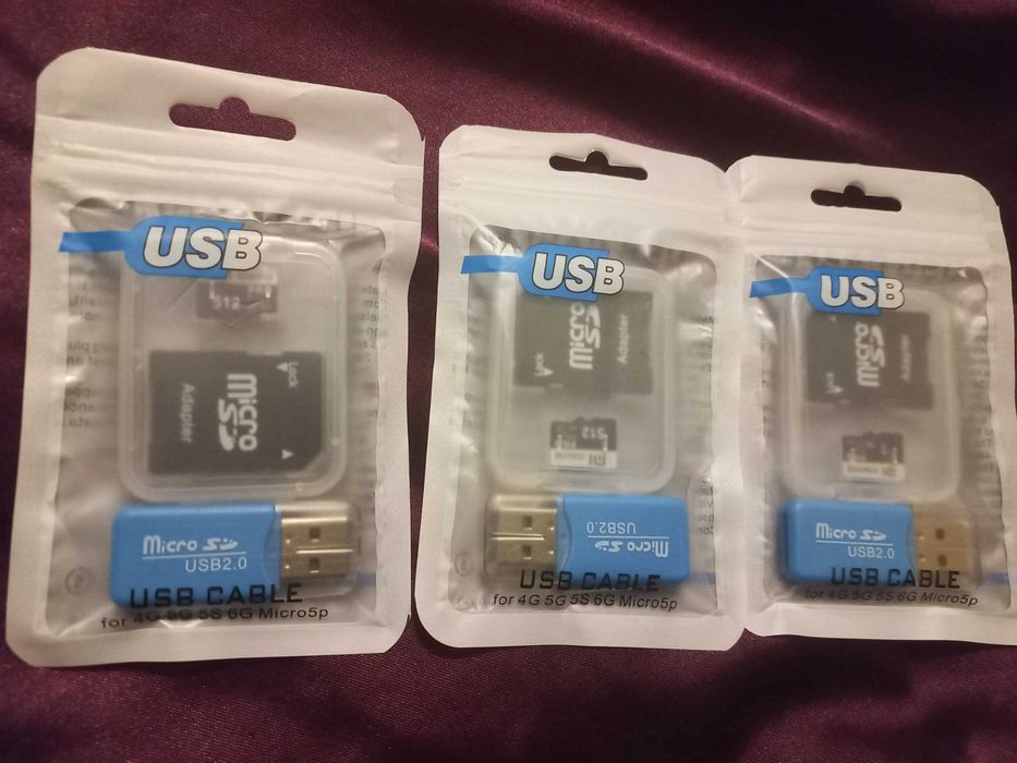 Карта памяти на 512 Гб и 1 Тб