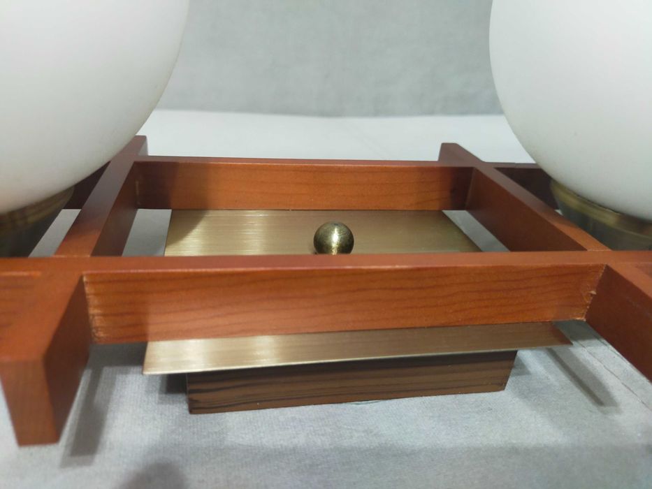 Комплект-люстра та два бра Чехія (великі лампочки) для квартири, офісу