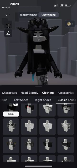 Продам акаунт в роблоксі за 1000 грн