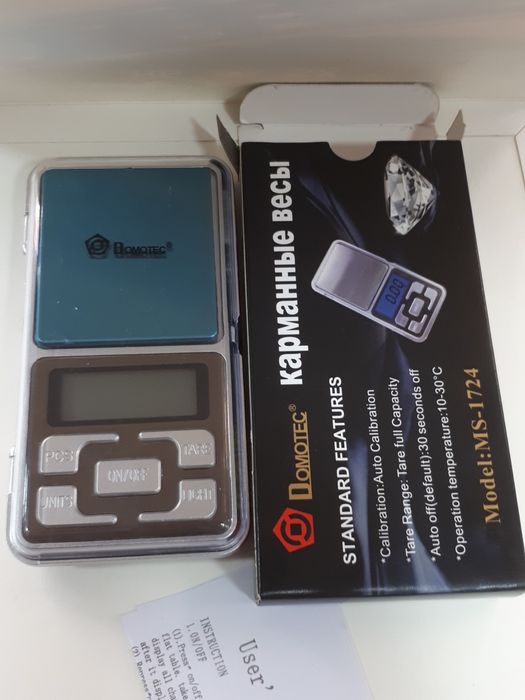Ювелирные весы Domotec MS-1724 (0.01-100g