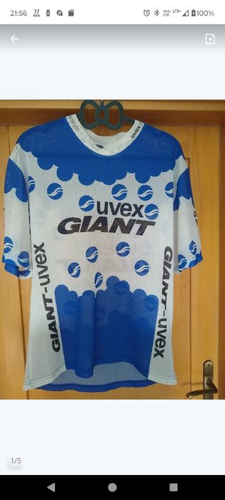 Made in Italy Męska koszulka rowerowa z siateczkowego materiału, M/L