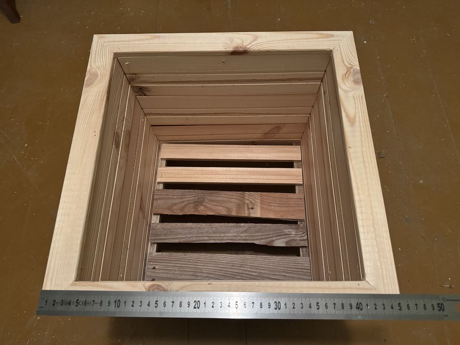 45x45x42 Donice drewniane, donice ogrodowe, donice z drewna