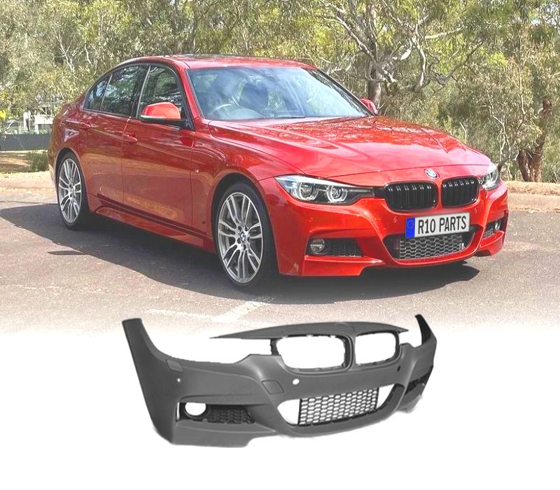 KIT CARROÇARIA BMW F31 TOURING LOOK M PERFORMANCE SAÍDA SIMPLES AMBOS LADOS