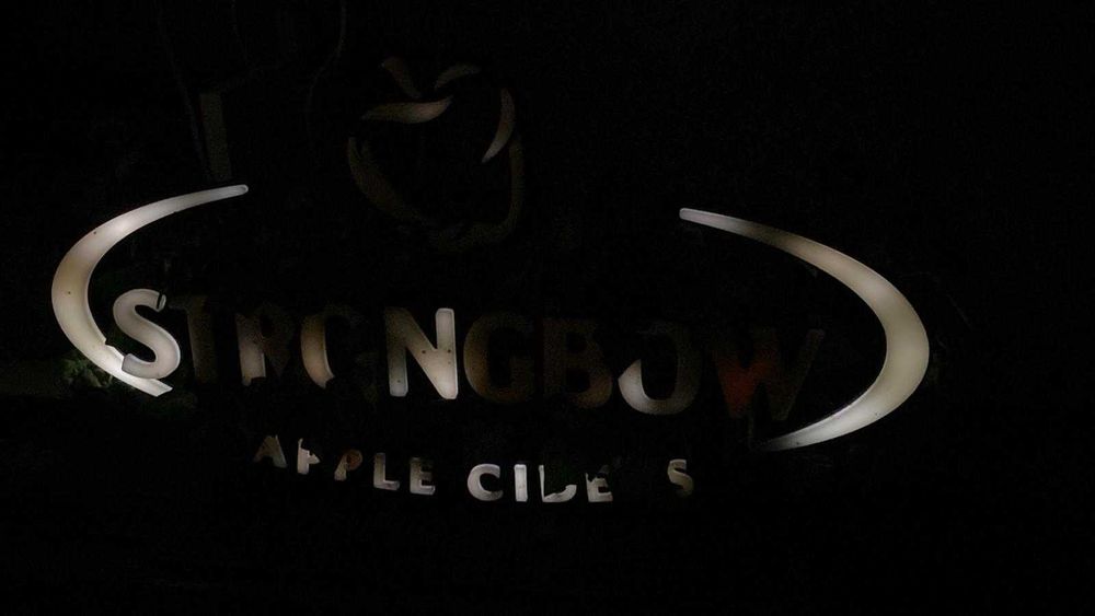Placa LED Bar Strongbow Apple Ciders