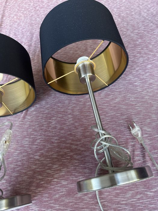 Candeeiros abajur preto / dourado