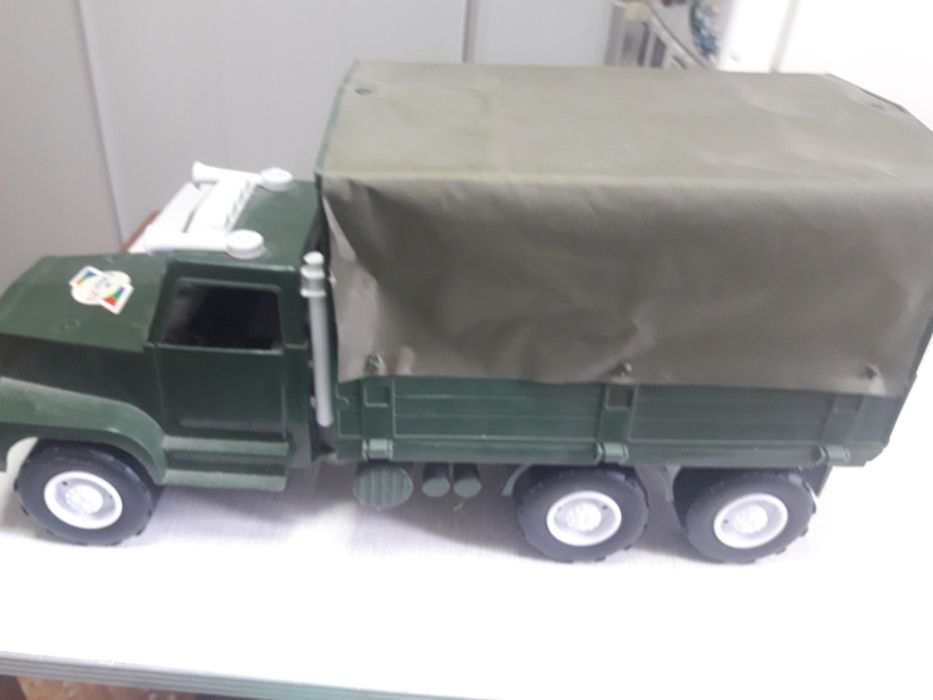 Детская машина военный грузовик бу