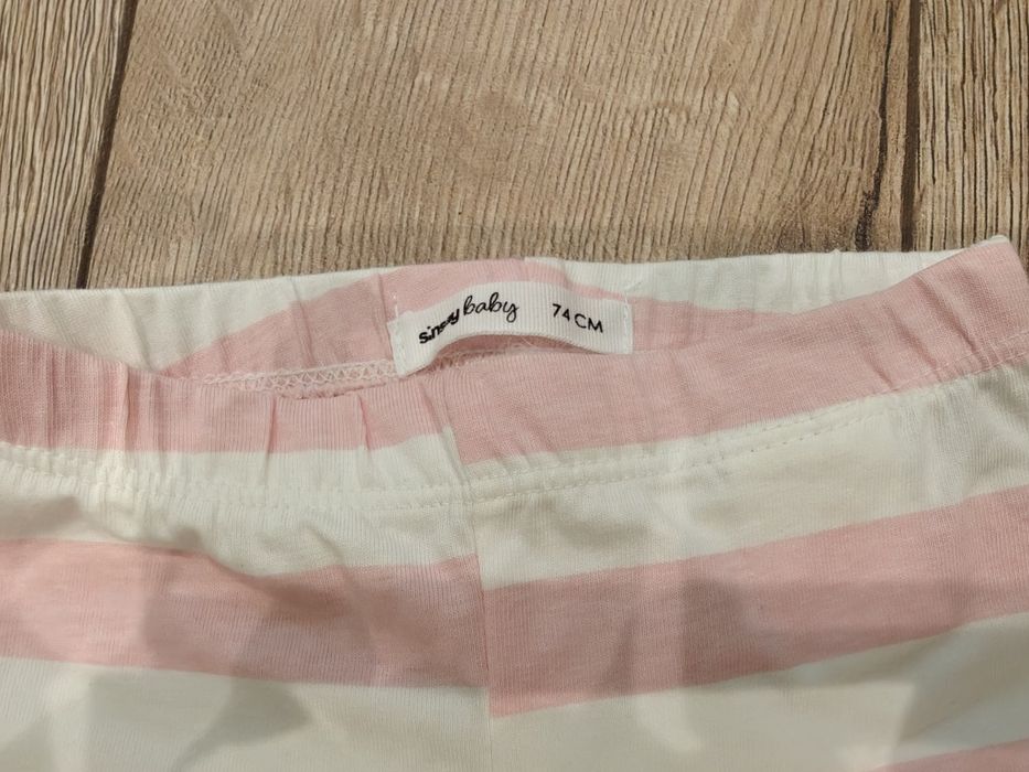 3 x legginsy - rozmiar 74, Fox&Bunny oraz So Cute