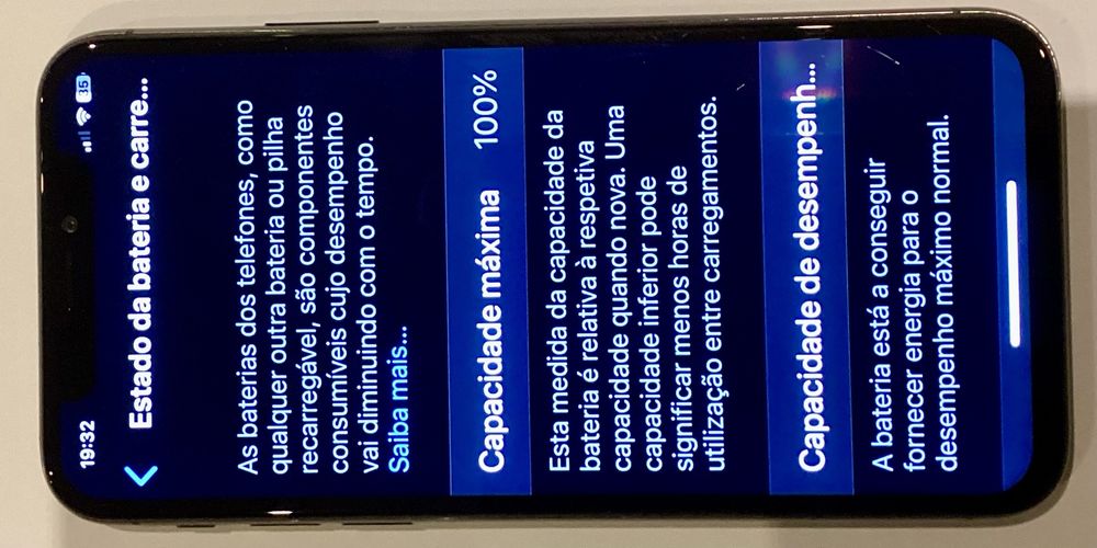 iPhone X - 64GB - Traseira preta