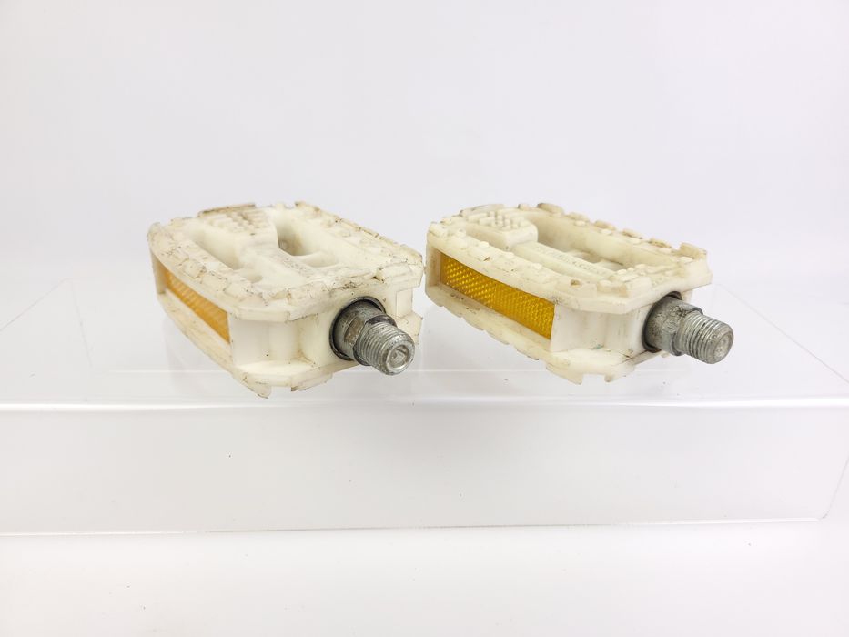 Pedały Białe Romet FSM Zenit BMX Karlik Kangur