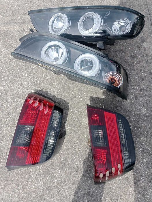 farol olho de anjo BMW e39