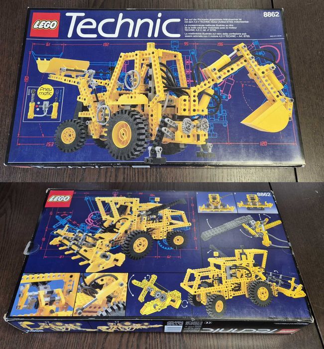 Technic 8862 Lego Technic Jcb Digger Technic 8862