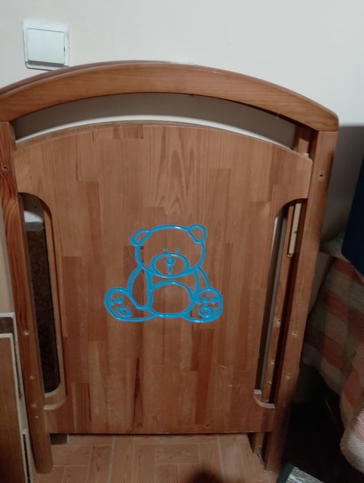 Berço para bebê.