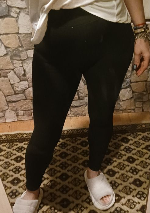 Legginsy ocieplane damskie.