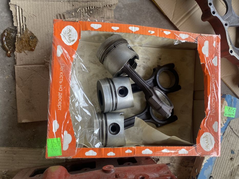 Продам запчастини орегінальні нові до двигуна КМ385ВТ