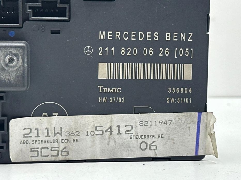 Módulo Porta Frente / Trás Direita / Esquerda - Mercedes E W211 (2002)