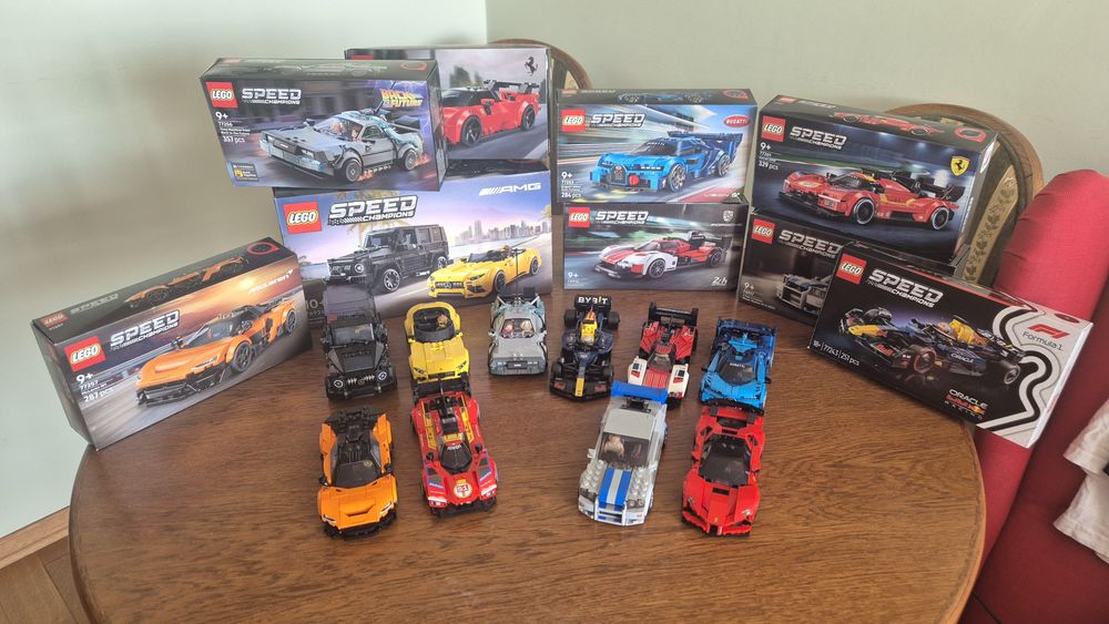Zestaw samochodów Lego Speed Champions