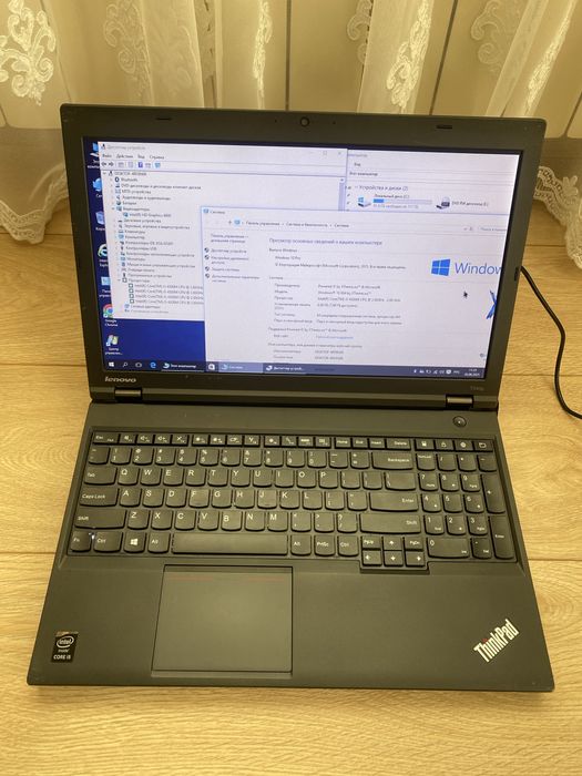Ноутбук Lenovo T540p (15.6, i5-4300M 4x2.6GHz, 8Gb, SSD 128gb)