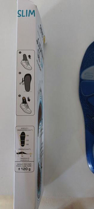 Sidas Palmilhas dinamyc gel t:44-45