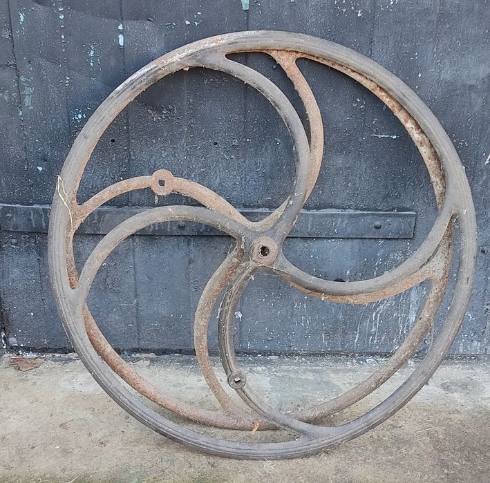 Запчастини до ручної соломорізки, колесо маховик привідне