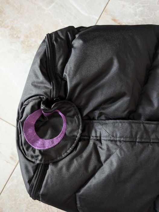 Easygrow пуховий конверт чехол мішок в коляску пух теплий зимовий