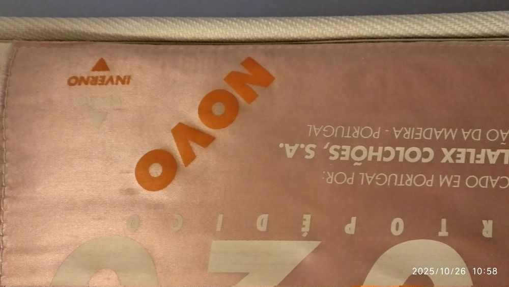 Colchão de casal pouco usado 1,60x1,95cm