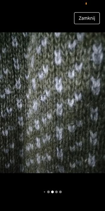 Rewelacyjny duży męski 80%20%rayon r. 50 sweter