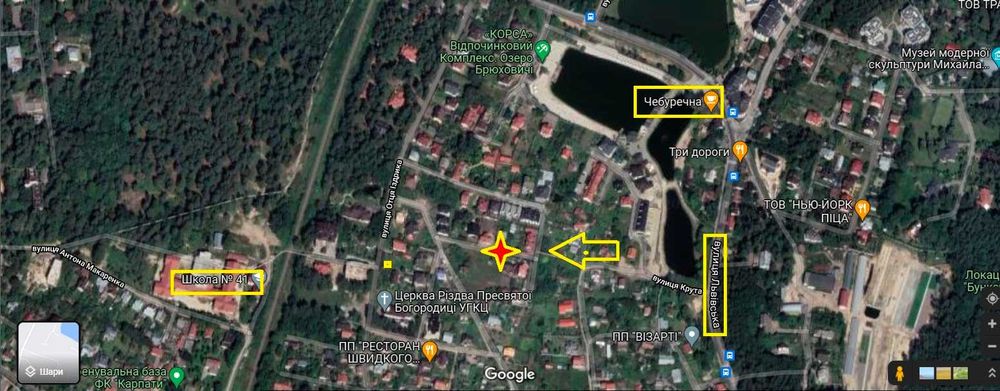 Продаж чудової земельної ділянки в Брюховичах