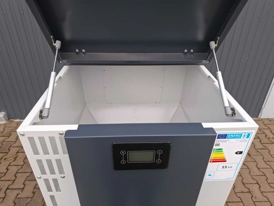 Kocioł na pellet Slimet 15 kW górny zasobnik Zum Smart Fire Kipi piec