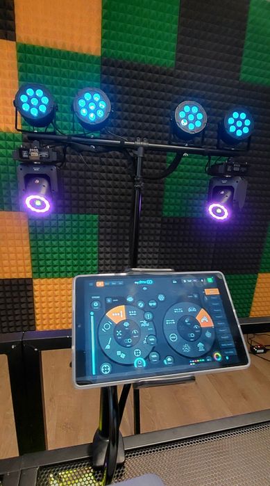 Zestaw oświetlenie DMX ze sterownikiem