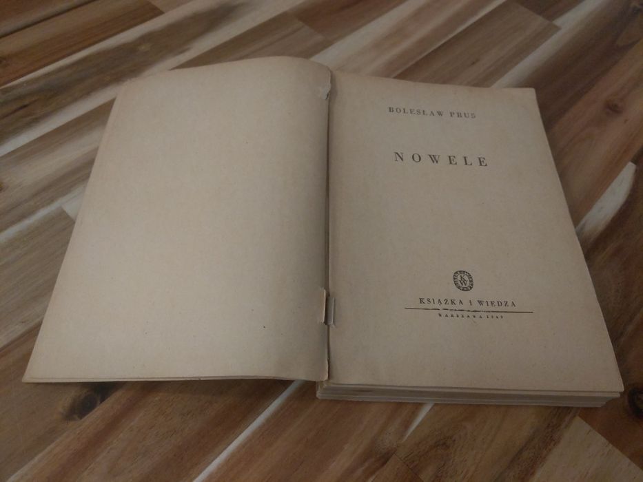 Nowele Bolesław Prus