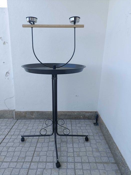 Poleiro para papagaio ou arara
