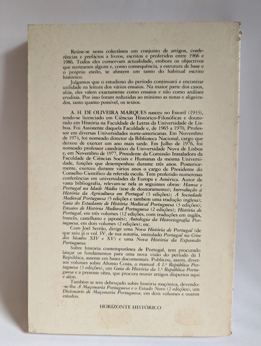 Ensaios de História da I República Portuguesa