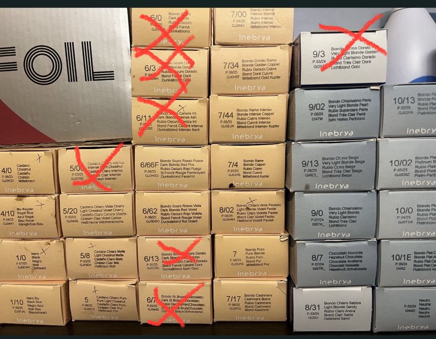 Фарба для волосся інебрія